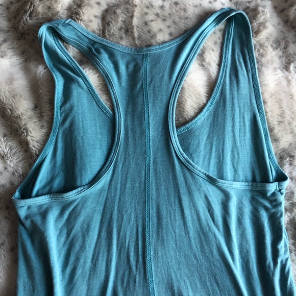 💙BOGO High Low Blue Tank - Picture 2 of 2
